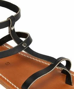 K.jacques Sandales Antioche Pul Noir -Golden Goose-boutique lulli 03003 5222222656802