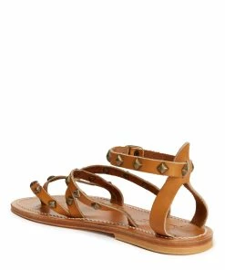 K.jacques Sandales EpicurePyr Cuir Pul Naturel Bronze -Golden Goose-boutique lulli 03009 5222222568440