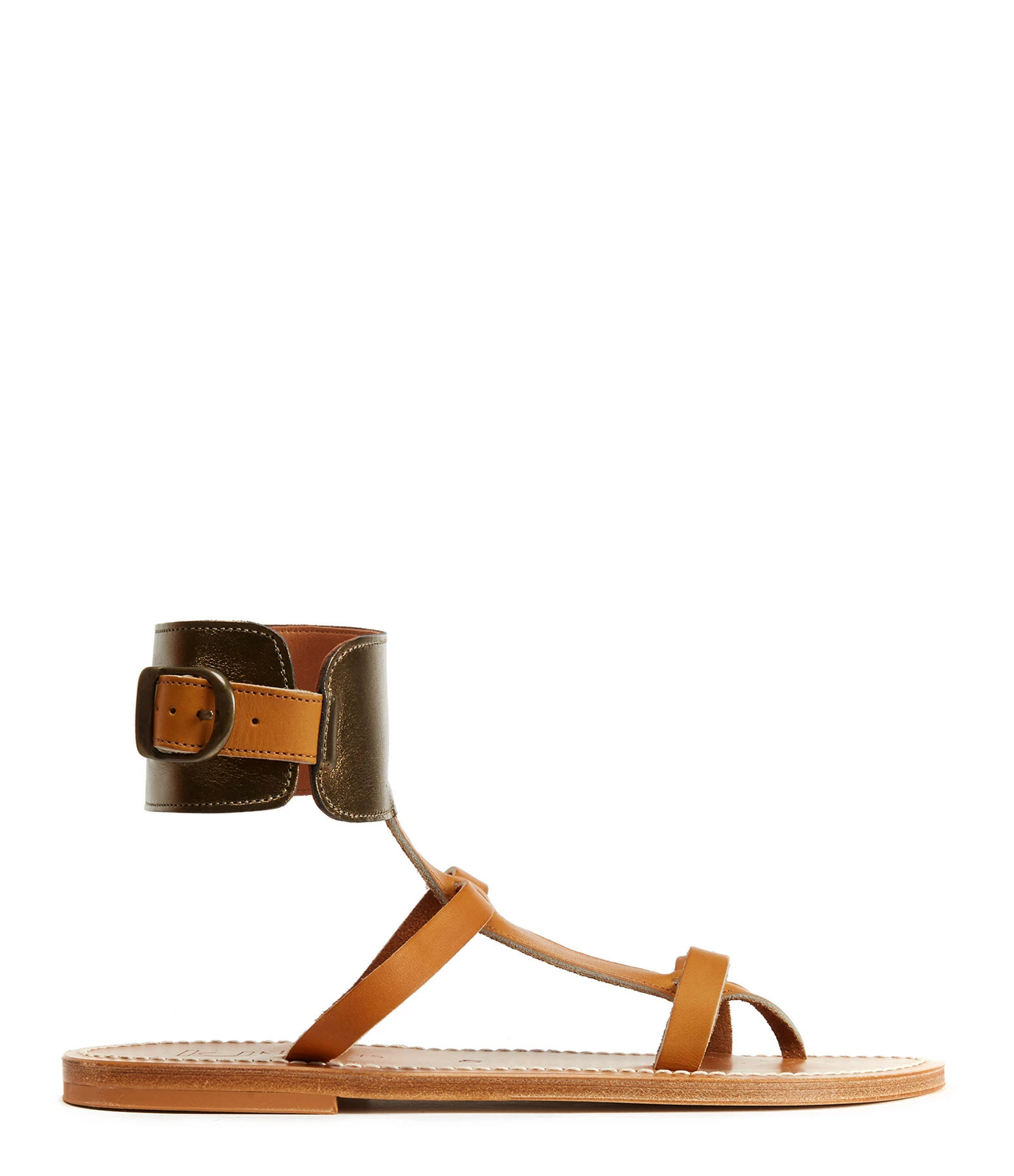 K.jacques Sandales Caravelle Cuir Pul Naturel Lamé Bronze 3 K.jacques Sandales Caravelle Cuir Pul Naturel Lamé Bronze