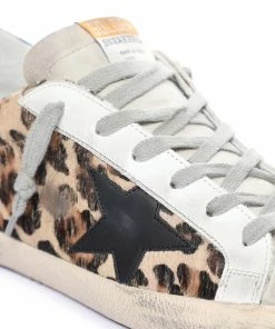 Golden Goose Baskets Superstar Cuir Léopard -Golden Goose-boutique lulli0477 5222222580015 1