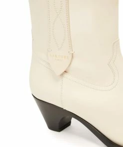 Bottines Justine Cuir Écru, Collaboration Made In Tomboy X Sartore 16 Bottines Justine Cuir Écru, Collaboration Made In Tomboy X Sartore -Golden Goose-boutique madei36616 pck20210928 3 1 1