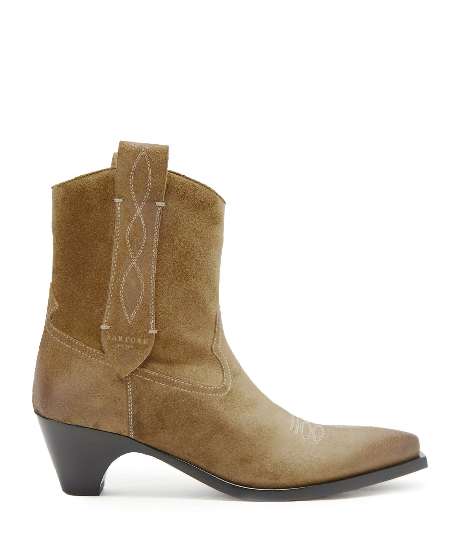 Bottines Justine Cuir Camel, Collaboration Made In Tomboy X Sartore 2 Bottines Justine Cuir Camel, Collaboration Made In Tomboy X Sartore