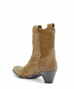 Bottines Justine Cuir Camel, Collaboration Made In Tomboy X Sartore -Golden Goose-boutique madei36617 pck20210916 3 1