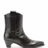 Bottines Justine Cuir Noir, Collaboration Made In Tomboy X Sartore -Golden Goose-boutique madei36618 pck20210916 1 1