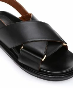 Marni Sandales Cuir Noir -Golden Goose-boutique marni52888 pck20230227 4