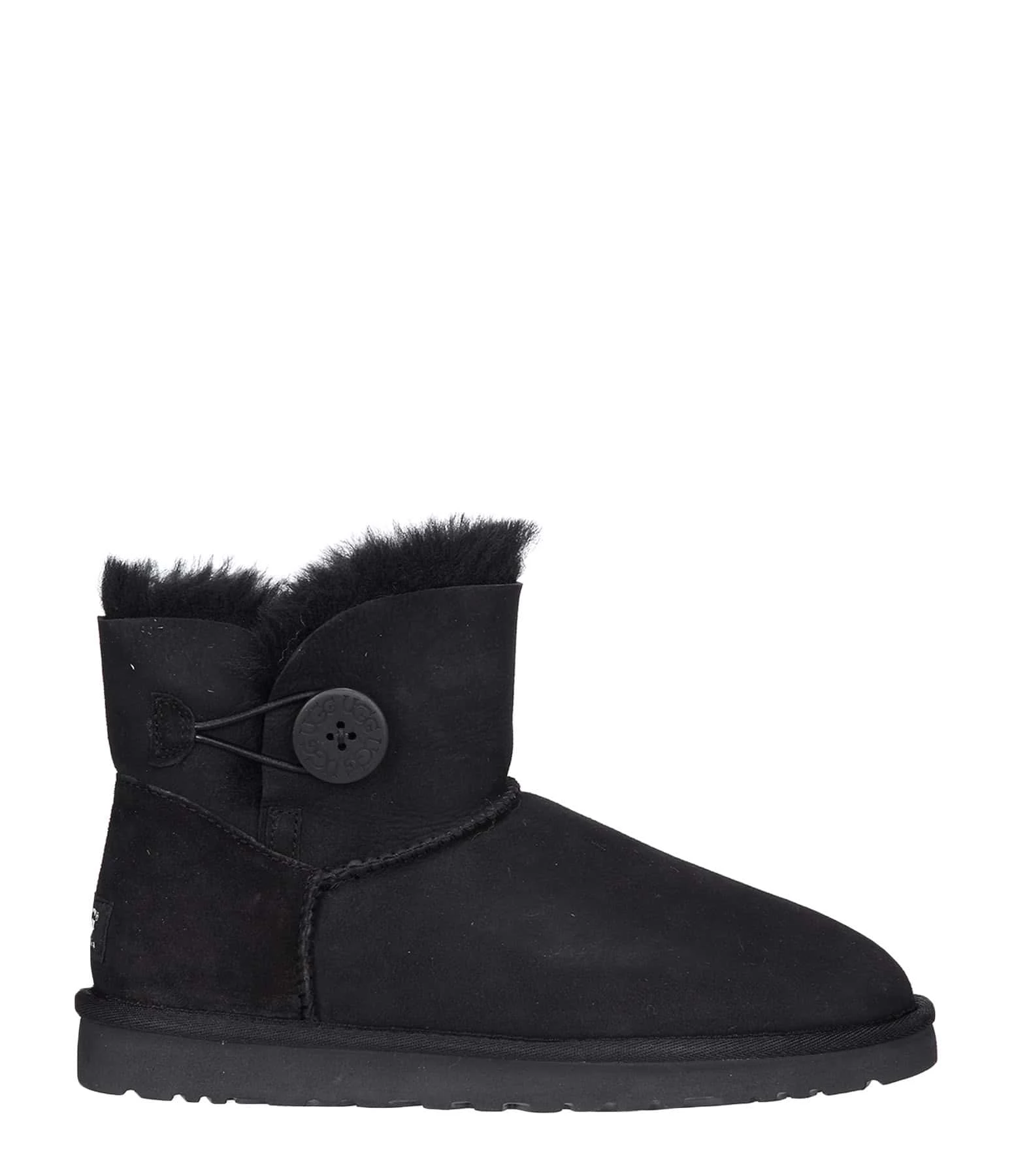 Ugg Boots Mini Bailey Button Noir 3 Ugg Boots Mini Bailey Button Noir