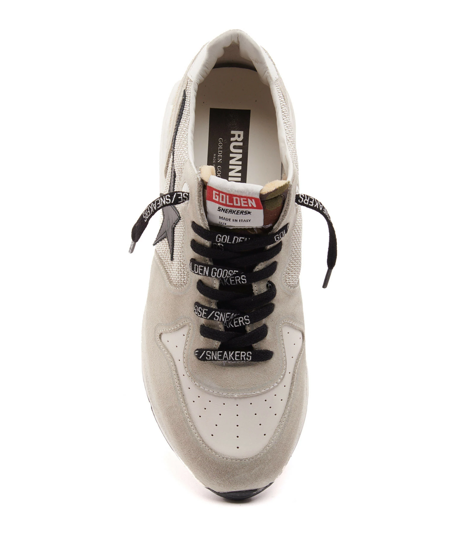Golden Goose Baskets Homme Running Sole Gris Blanc 4 Golden Goose Baskets Homme Running Sole Gris Blanc – Image 2