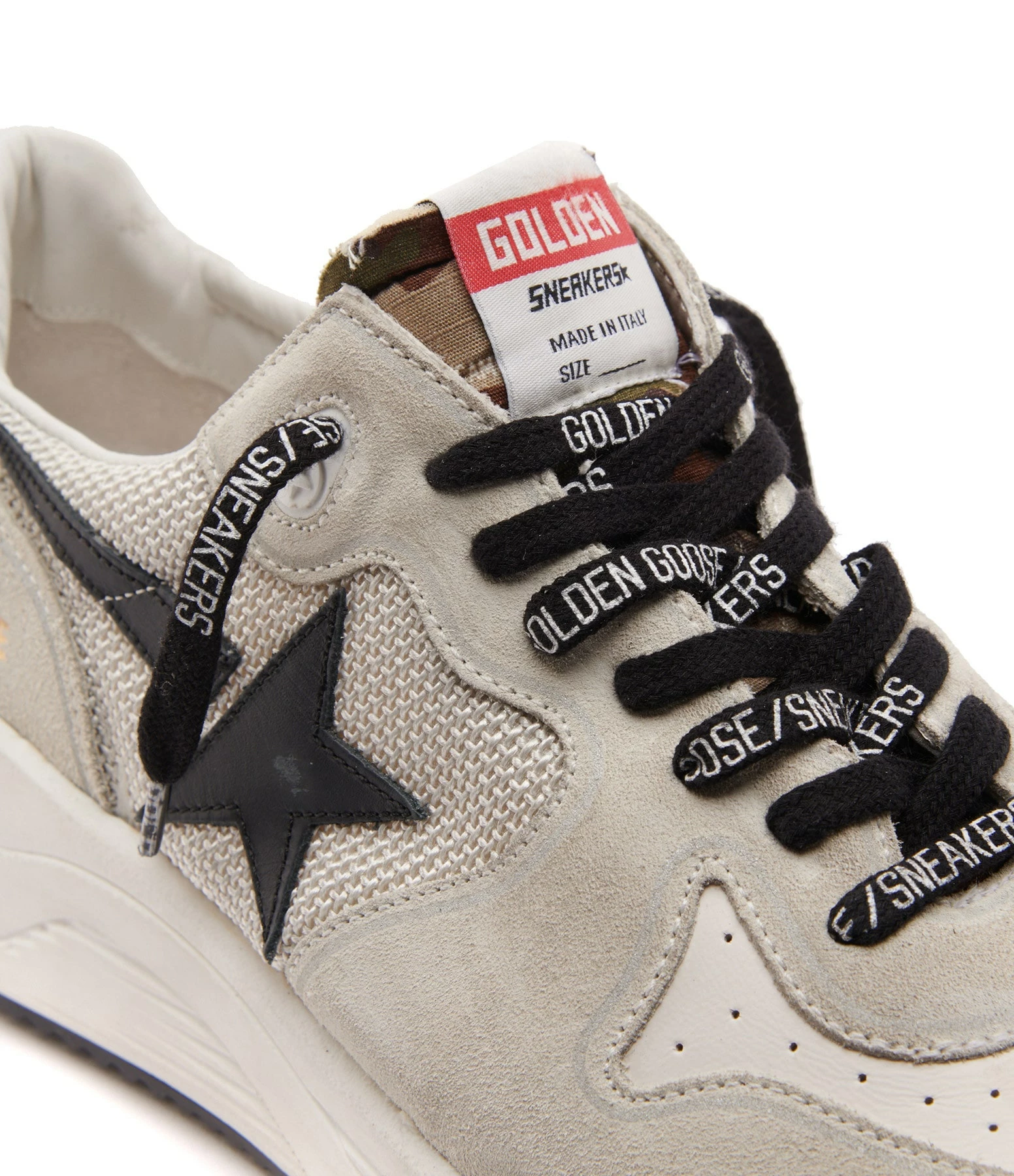 Golden Goose Baskets Homme Running Sole Gris Blanc 6 Golden Goose Baskets Homme Running Sole Gris Blanc – Image 4