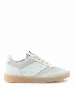MM6 Maison Margiela Baskets Bi-Matière Blanches