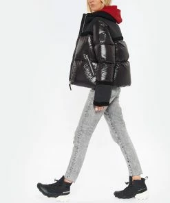 MM6 Maison Margiela Baskets Cross High Cuir Noir, Collaboration MM6 X Salomon -Golden Goose-boutique mm6s6 look20221027 235