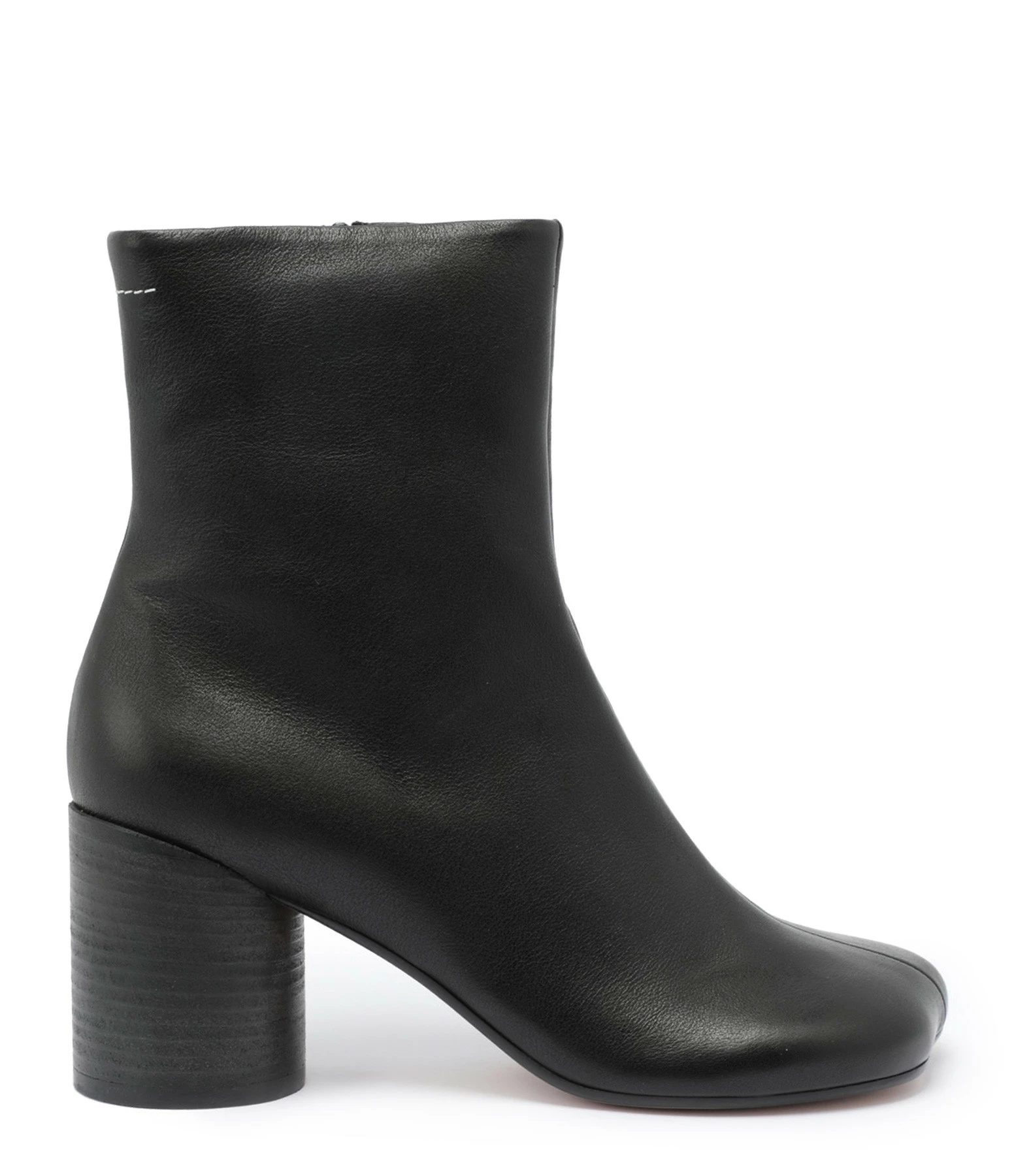 MM6 Maison Margiela Bottines Cuir Noir, Collection Studio 3 MM6 Maison Margiela Bottines Cuir Noir, Collection Studio