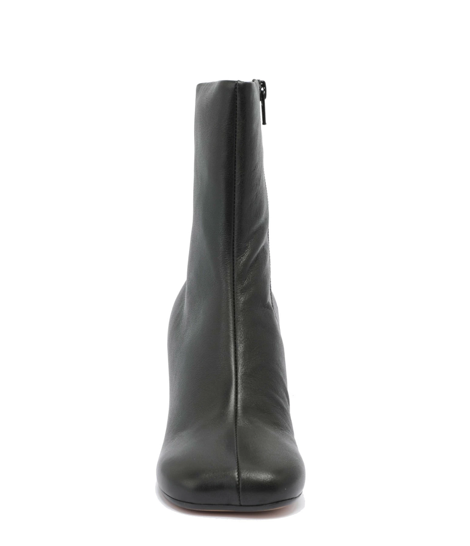 MM6 Maison Margiela Bottines Cuir Noir, Collection Studio 4 MM6 Maison Margiela Bottines Cuir Noir, Collection Studio – Image 2