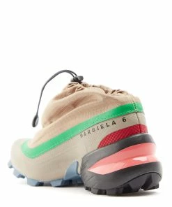 MM6 Maison Margiela Baskets Cross Low Cuir Multicolore, Collaboration MM6 X Salomon -Golden Goose-boutique mm6s647633 pck20221028 3