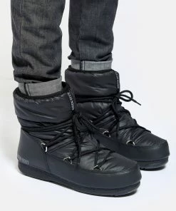 Moon Boot Basses Nylon Noir -Golden Goose-boutique moonb look20191211 37
