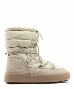 Moon Boot Ltrack Suédé Nylon Sable