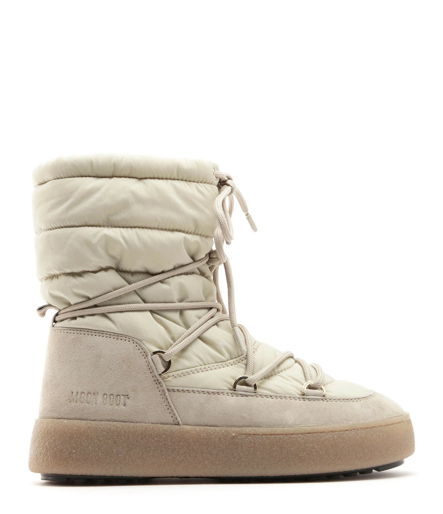 Moon Boot Ltrack Suédé Nylon Sable 3 Moon Boot Ltrack Suédé Nylon Sable