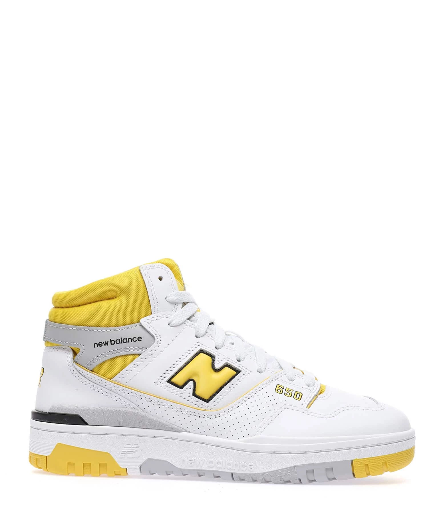 New Balance Baskets 650R Blanc Jaune 3 New Balance Baskets 650R Blanc Jaune