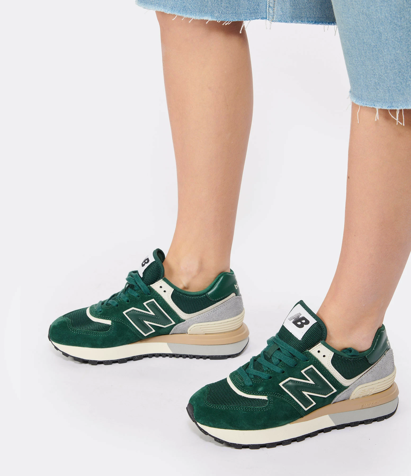 New Balance Baskets 574 Vert 7 New Balance Baskets 574 Vert – Image 5