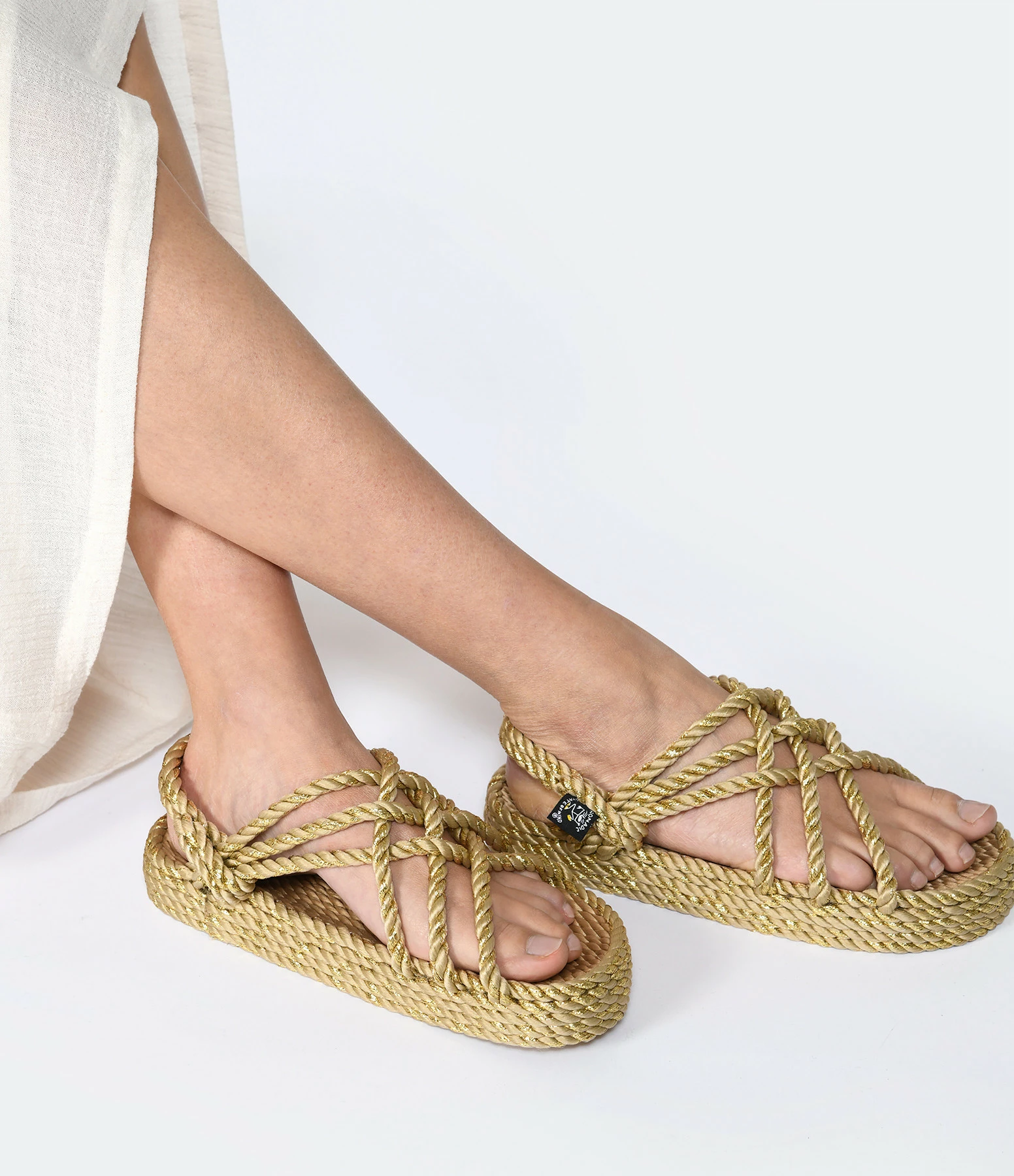 Nomadic State Of Mind Sandales JC Plateforme Beige Doré Pailleté 7 Nomadic State Of Mind Sandales JC Plateforme Beige Doré Pailleté – Image 5