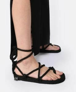 Nomadic State Of Mind Sandales Vegan Romano Corde Noir 13 Nomadic State Of Mind Sandales Vegan Romano Corde Noir -Golden Goose-boutique nomad look20230215 394