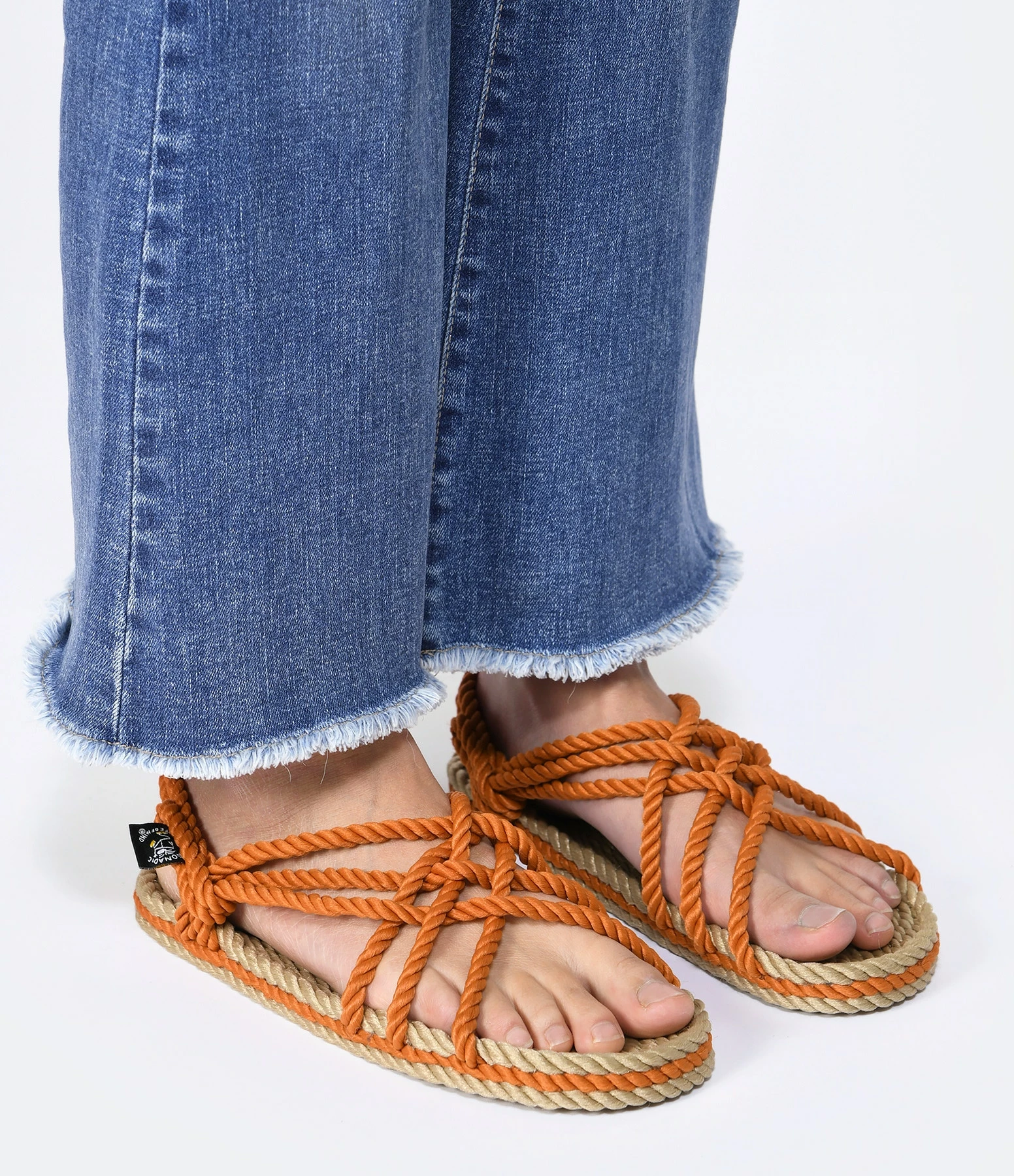 Nomadic State Of Mind Sandales JC Beige Orange 7 Nomadic State Of Mind Sandales JC Beige Orange – Image 5
