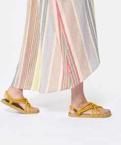 Nomadic State Of Mind Sandales JC Beige Jaune -Golden Goose-boutique nomad look20230222 261