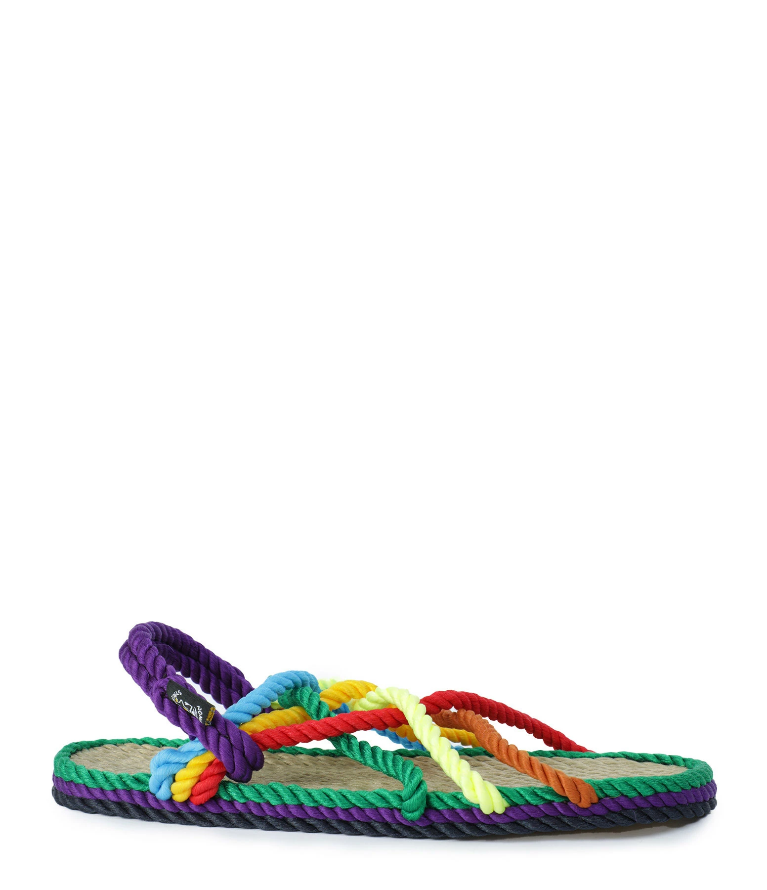 Nomadic State Of Mind Sandales Vegan JC Corde Rainbow 3 Nomadic State Of Mind Sandales Vegan JC Corde Rainbow