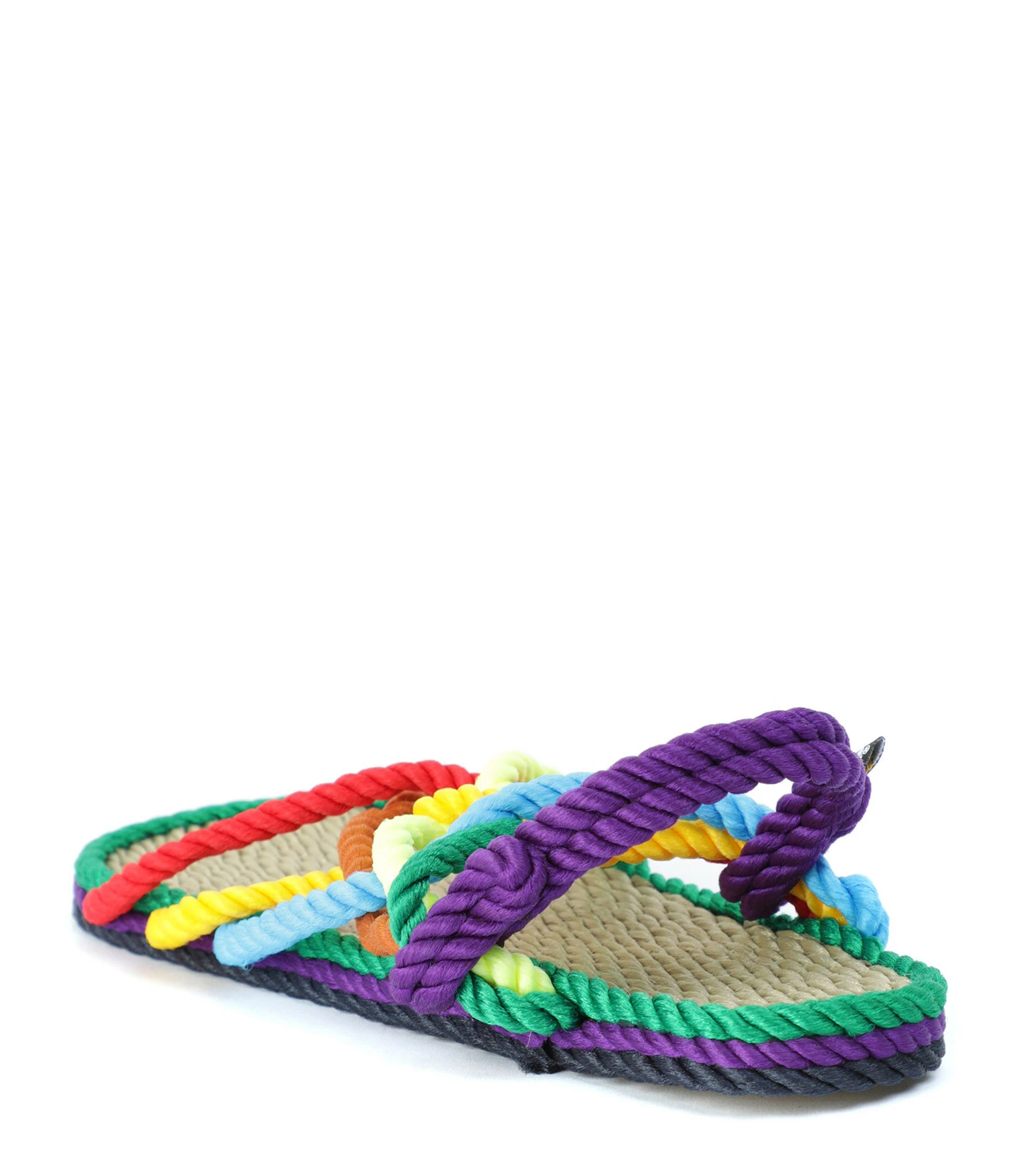Nomadic State Of Mind Sandales Vegan JC Corde Rainbow 5 Nomadic State Of Mind Sandales Vegan JC Corde Rainbow – Image 3