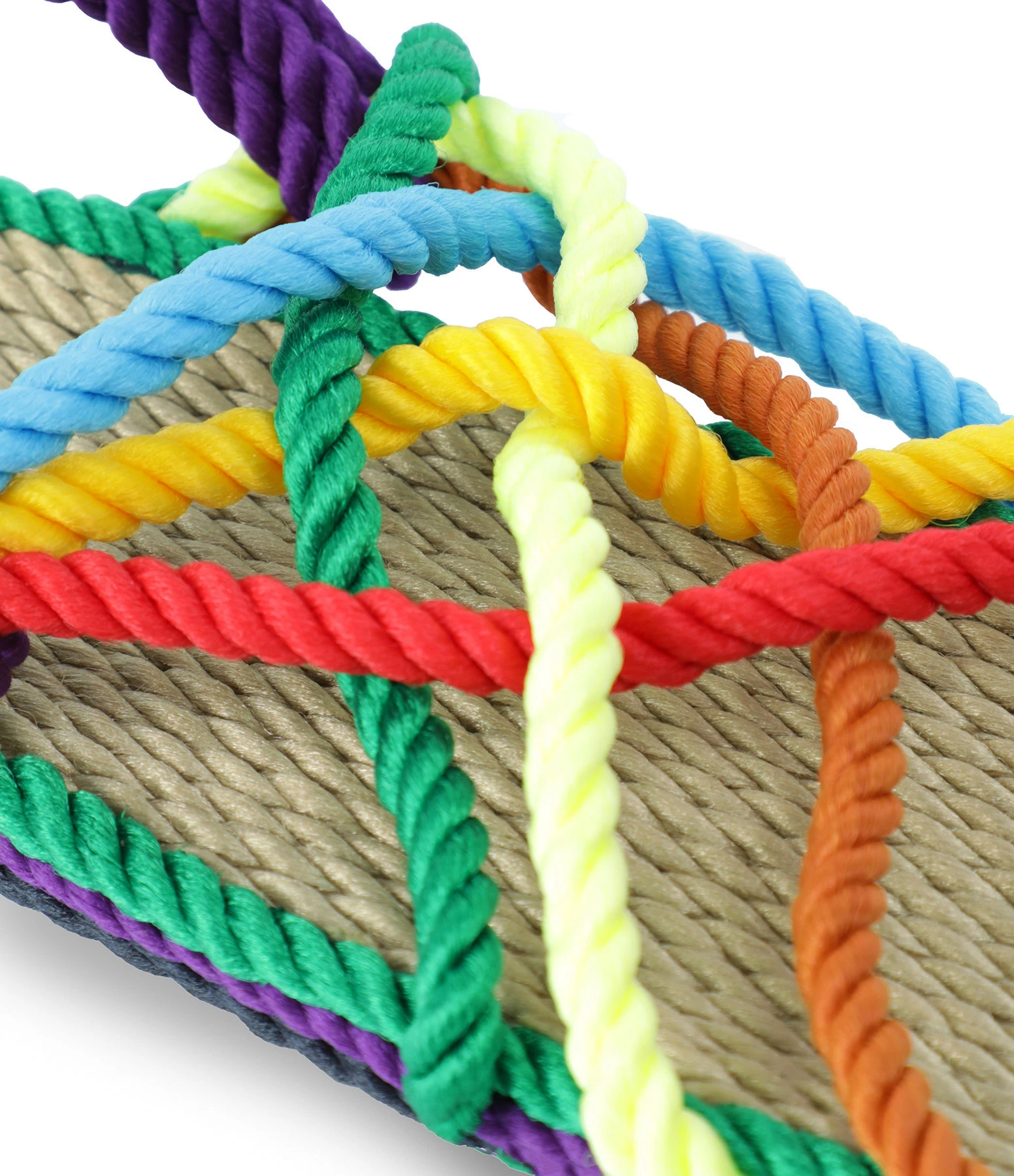 Nomadic State Of Mind Sandales Vegan JC Corde Rainbow 6 Nomadic State Of Mind Sandales Vegan JC Corde Rainbow – Image 4