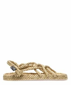 Nomadic State Of Mind Sandales JC Beige Doré Pailleté