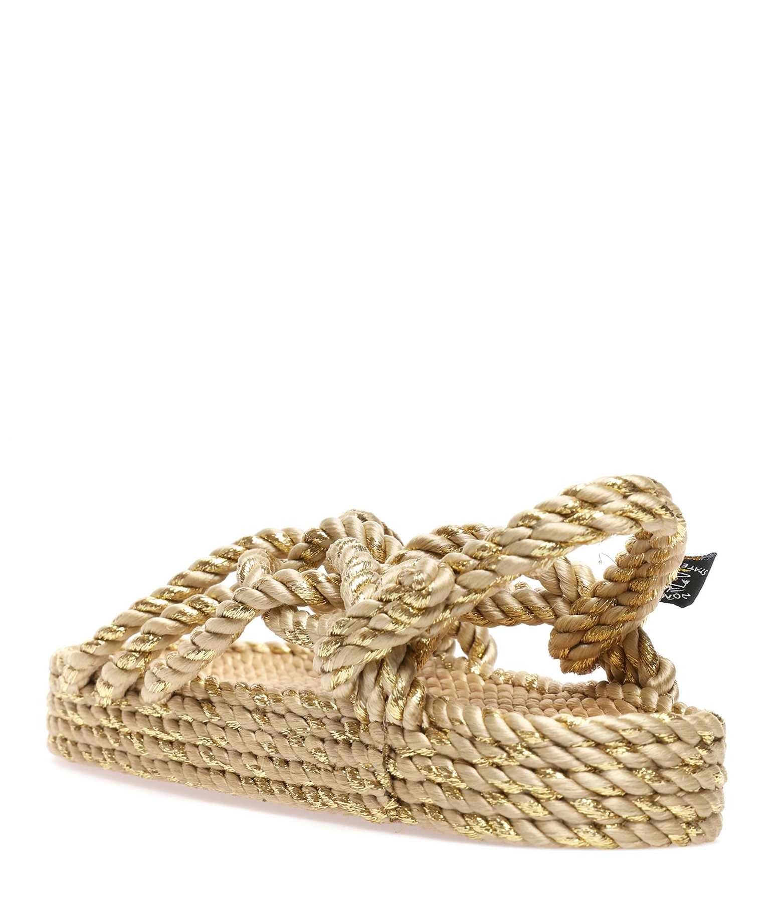 Nomadic State Of Mind Sandales JC Plateforme Beige Doré Pailleté 5 Nomadic State Of Mind Sandales JC Plateforme Beige Doré Pailleté – Image 3