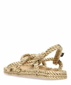 Nomadic State Of Mind Sandales Mountain Momma Beige Doré Pailleté -Golden Goose-boutique nomad51745 pck20230208 3