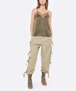 N.O.M.E Bottes Brigitte Cuir Olive -Golden Goose-boutique nomeb look20220629 25