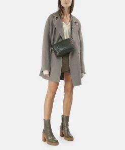 N.O.M.E Bottes Brigitte Cuir Olive -Golden Goose-boutique nomeb look20220718 410