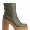 N.O.M.E Bottes Brigitte Cuir Olive -Golden Goose-boutique nomeb46121 pck20220629 1