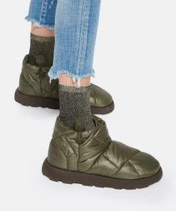 PIUMESTUDIO Bottines Quadrato Militaire -Golden Goose-boutique piume look20221027 673