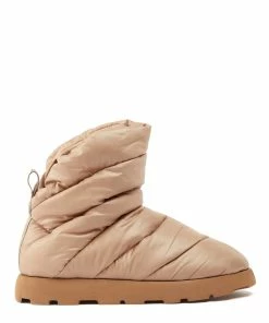 PIUMESTUDIO Bottines Luna Camel