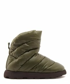 PIUMESTUDIO Bottines Luna Militaire