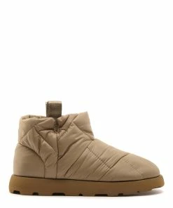 PIUMESTUDIO Bottines Quadrato Camel