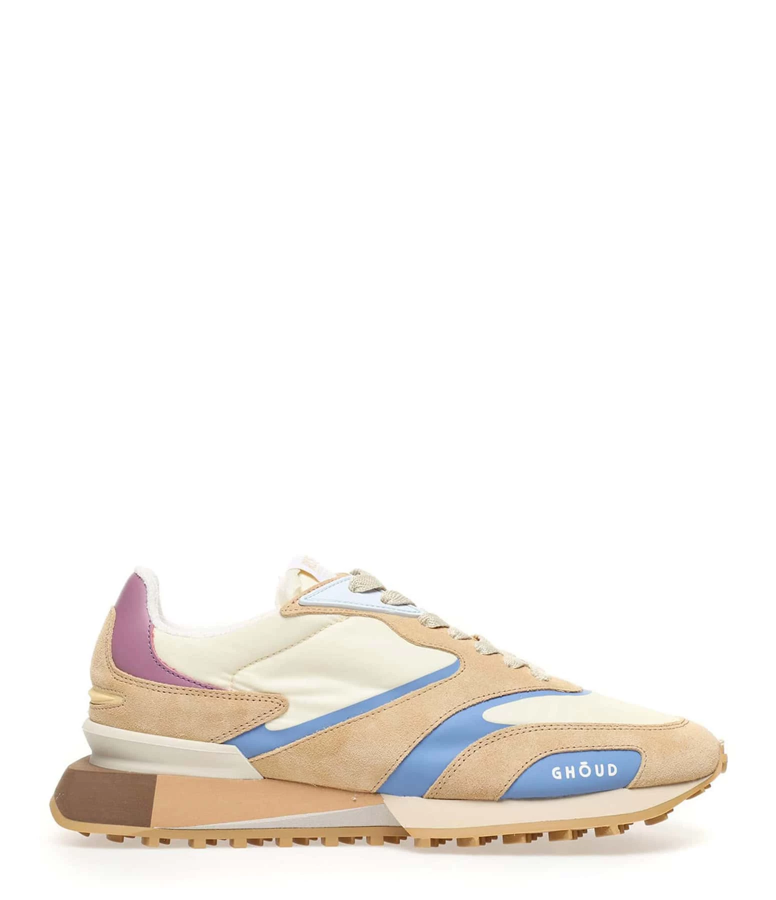 GHOUD VENICE Baskets Rush GR2 Cuir Suédé Crème, Capsule Flash 3 GHOUD VENICE Baskets Rush GR2 Cuir Suédé Crème, Capsule Flash