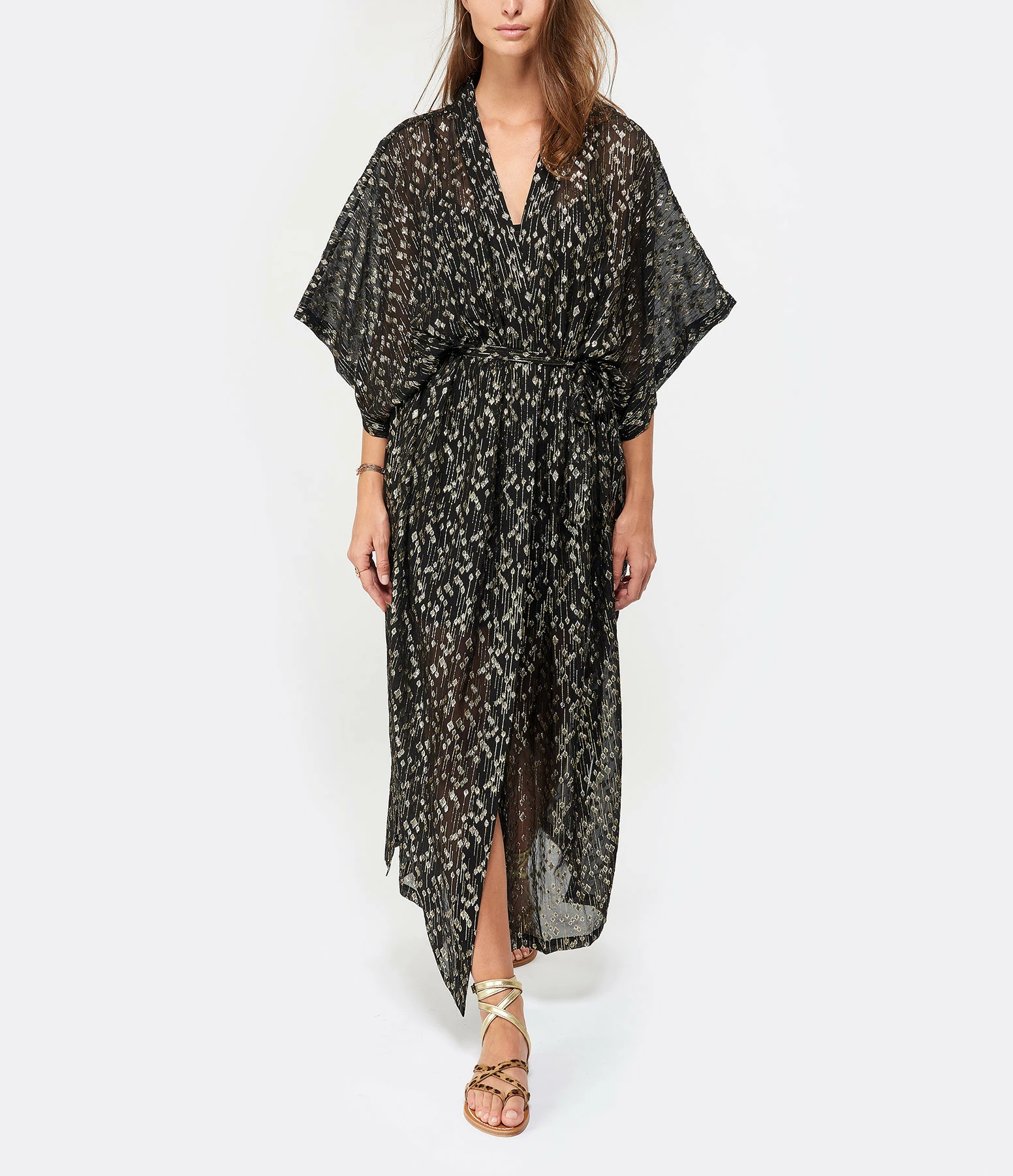 K.jacques Sandales Zenobie Léopard Lame Platine 8 K.jacques Sandales Zenobie Léopard Lame Platine – Image 6