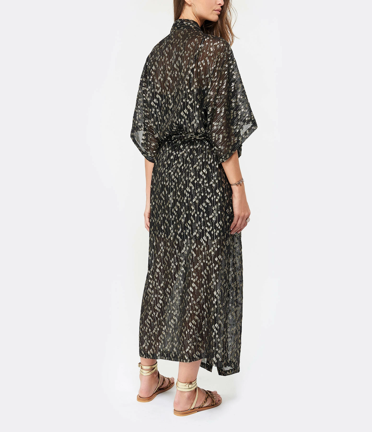 K.jacques Sandales Zenobie Léopard Lame Platine 9 K.jacques Sandales Zenobie Léopard Lame Platine – Image 7