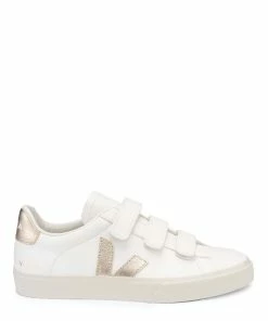 Veja Baskets Recife Logo Chromefree Extra Blanc Platine