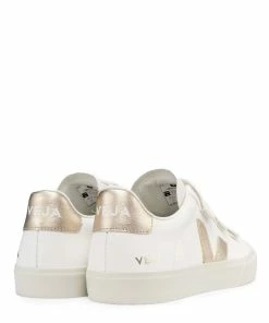 Veja Baskets Recife Logo Chromefree Extra Blanc Platine -Golden Goose-boutique rc0502762 3 1 1 1 1