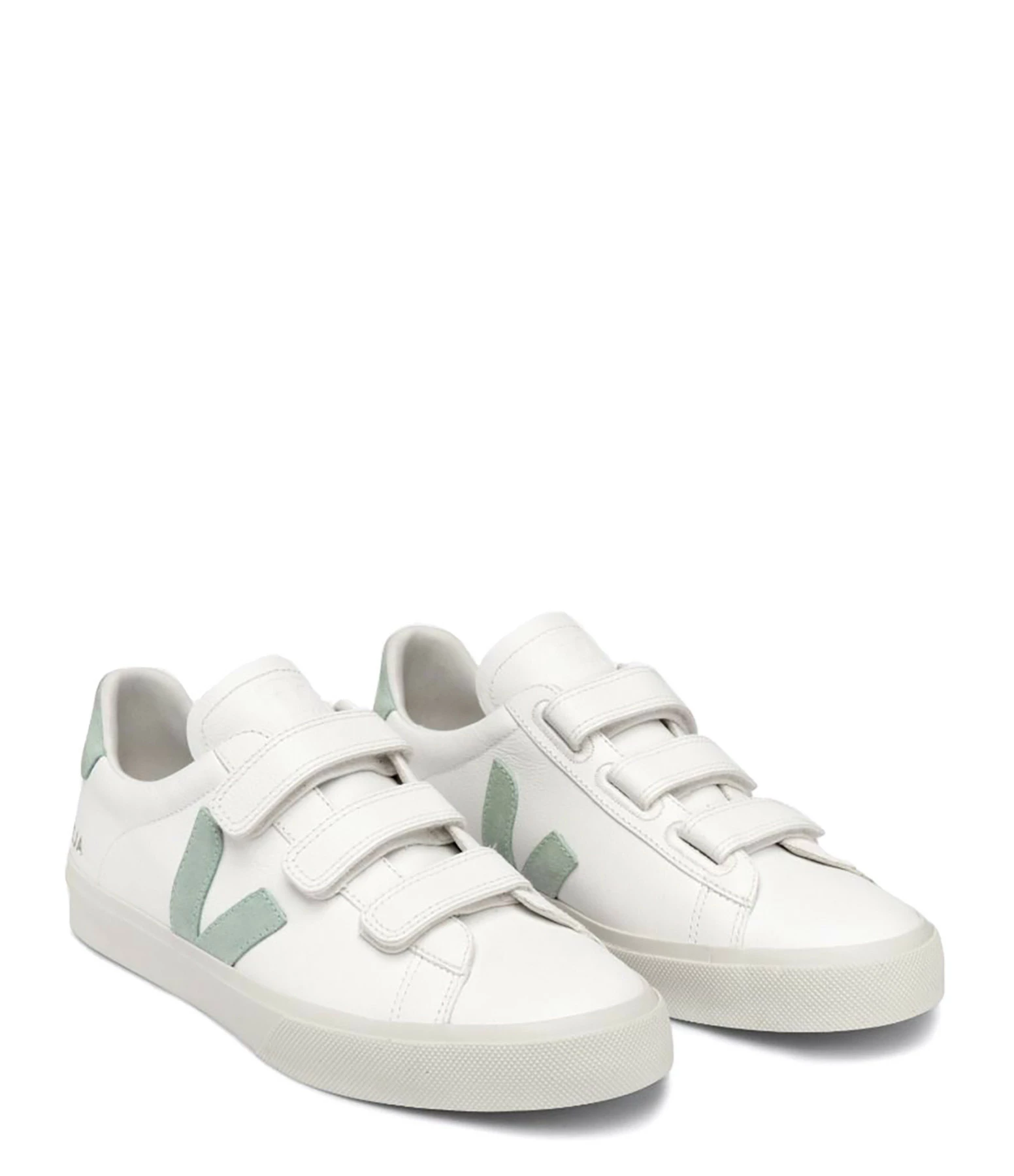 Veja Baskets Recife Logo Chromefree Cuir Extra Blanc Matcha 4 Veja Baskets Recife Logo Chromefree Cuir Extra Blanc Matcha – Image 2