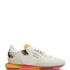 GHOUD VENICE Baskets Rush Low Mesh Blanc Orange -Golden Goose-boutique rmlwmm43 1