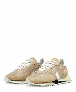 GHOUD VENICE Baskets Rush Low Mesh Sable Blanc -Golden Goose-boutique rmlwmm46 4