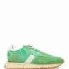 GHOUD VENICE Baskets Rush One Mesh Cuir Vert