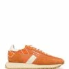 GHOUD VENICE Baskets Rush One Mesh Cuir Orange -Golden Goose-boutique rolwml12