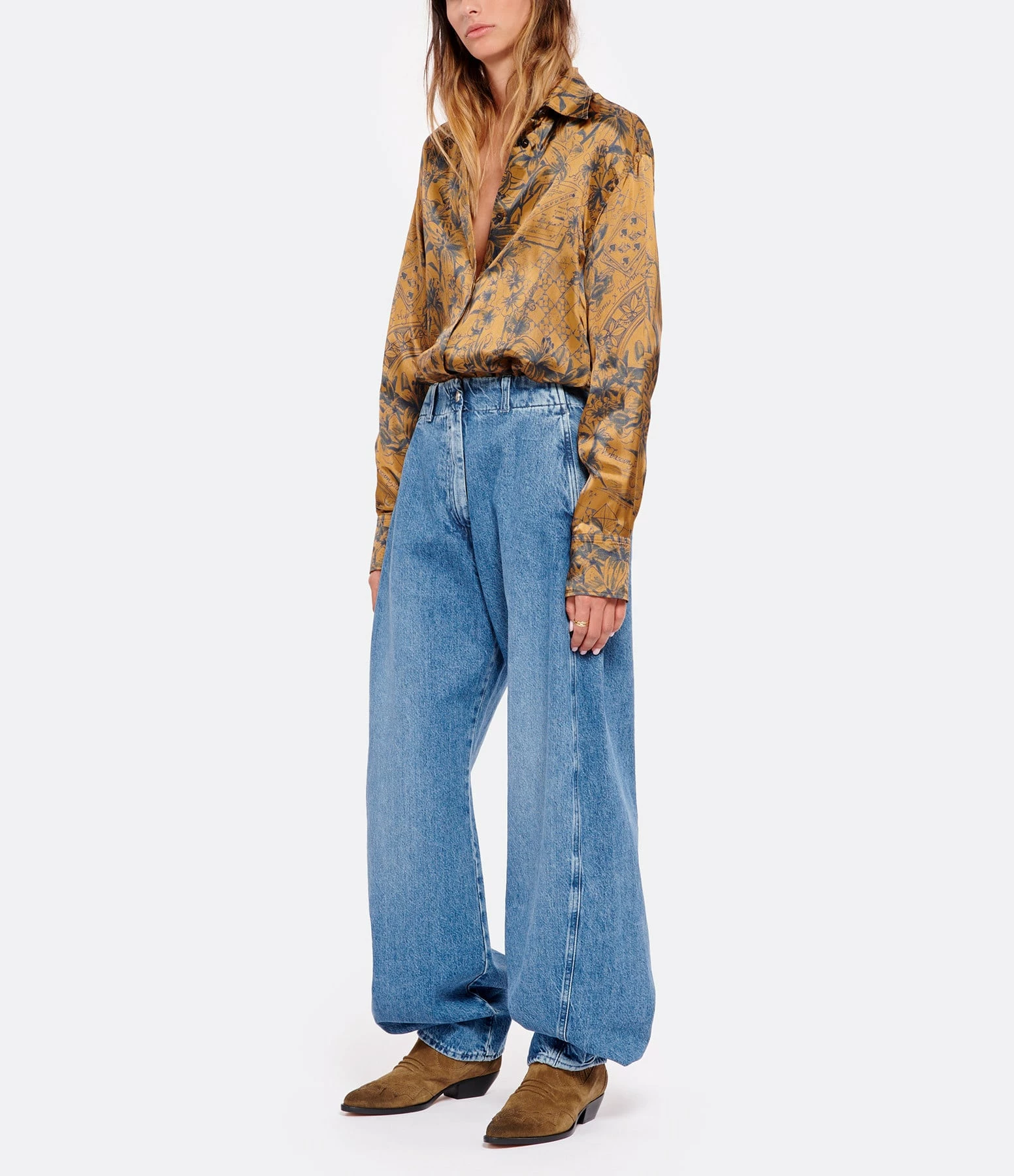 Roseanna Bottines Tucson Cuir Kaki 9 Roseanna Bottines Tucson Cuir Kaki – Image 7